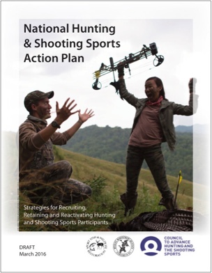 National hunting and shooting sports action plan cover